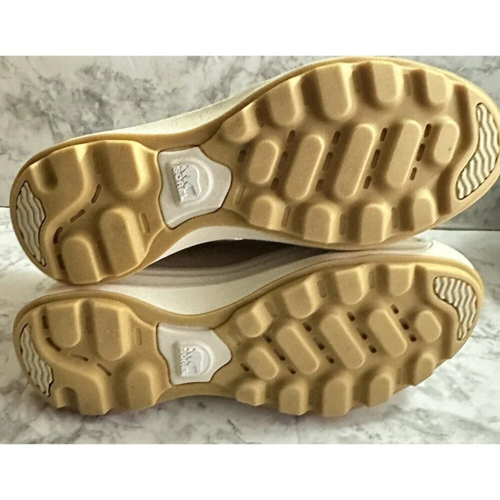 Sorel ONA 503 Mid‎ Cozy Boots Cream Bleached Ceramic Womens 7.5 Waterproof New